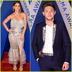 Maren Morris & Niall Horan Show Off Their Styles at CMA Awards 2017