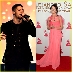 Nick Jonas & Camila Cabello Perform Tribute to Alejandro Sanz at Latin Grammy Awards 2017!
