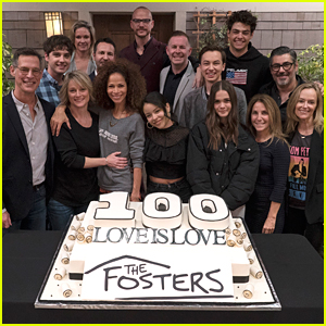 Maia Mitchell, David Lambert & 'The Fosters' Cast Celebrate 100 Episodes