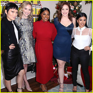 Chrissie Fit & 'Pitch Perfect' Girls Stop By Hallmark's Home & Family