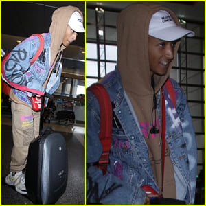 SPOTTED: Jaden Smith Heads to the Louis Vuitton Exhibit in Vintage