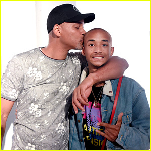 Jaden Smith Supports His BFF at Art Basel with Dad Will Smith!