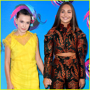 Millie Bobby Brown Got Maddie Ziegler a Gucci Christmas Present ...