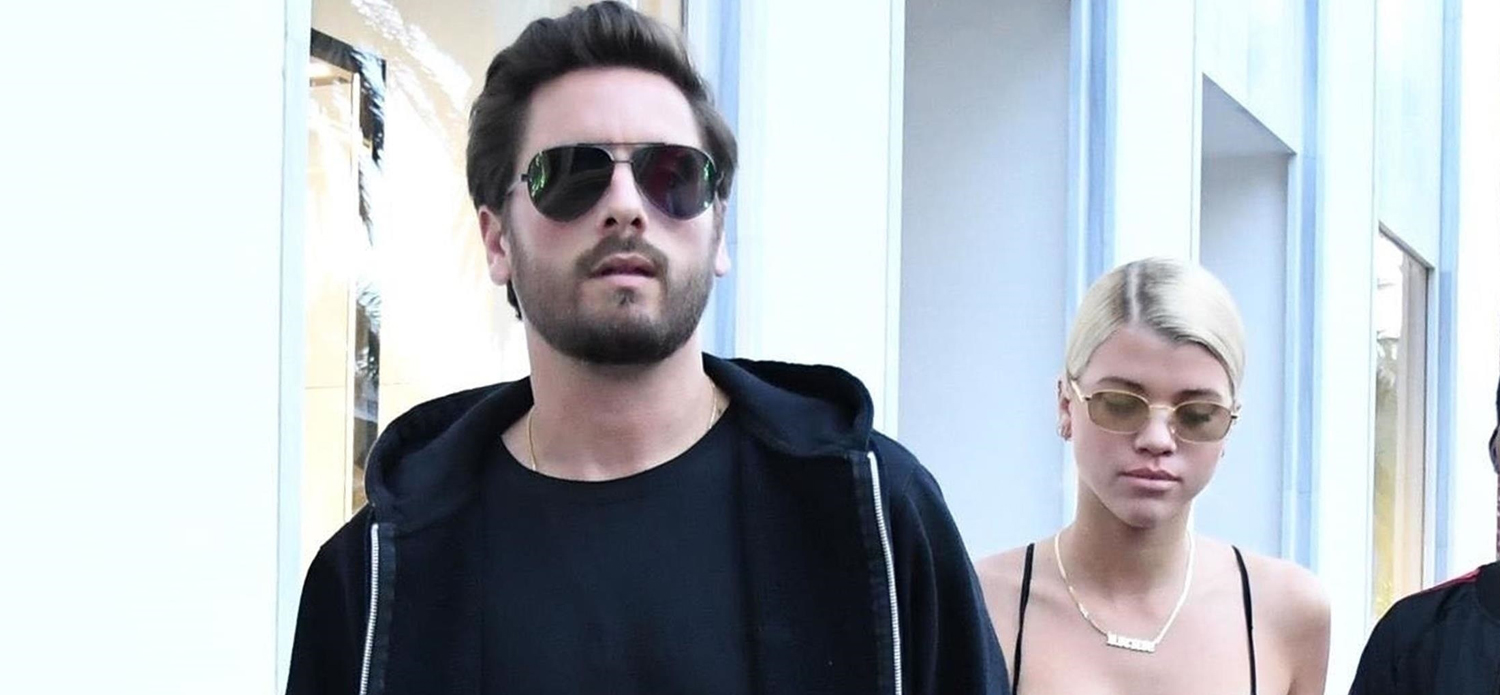 Sofia Richie With Scott Disick August 30, 2018 – Star Style