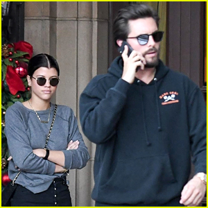 Sofia Richie With Scott Disick at Coffee Bean and Tea Leaf