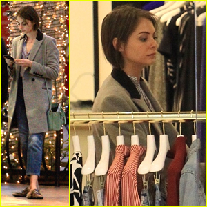 Willa Holland Does A Little Holiday Shopping Before 'Arrow's Mid-Season Finale