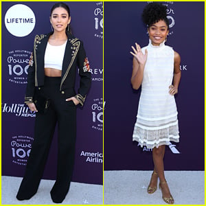 Shay Mitchell & Yara Shahidi Join Forces at THR’s Women In