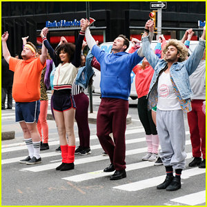 Zac Efron, Zendaya, and Hugh Jackman Team Up with James Corden in 'Crosswalk Musical'!