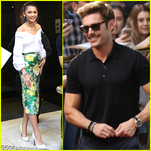 Zendaya Joins Zac Efron While Promoting 'The Greatest Showman' in Sydney
