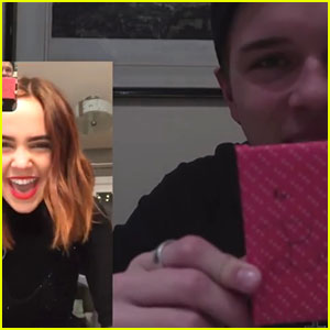Alex Lange FaceTimed Bailee Madison After Midnight Christmas Eve To Open Presents
