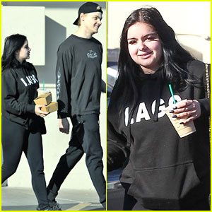 Ariel Winter & Levi Meaden Couple Up For Lunch Run