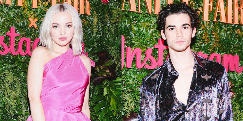 ‘Descendants’ Stars Dove Cameron & Cameron Boyce Party It Up Before the