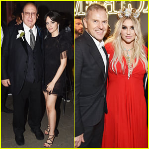 Camila Cabello & Kesha Switch It Up at Grammys 2018 at Sony After Party!