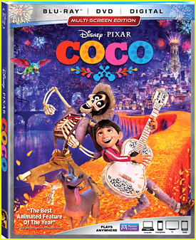 Disney's New Film 'Coco' Comes To Bluray & DVD in February!