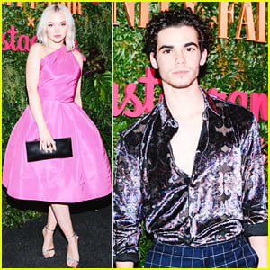 'Descendants' Stars Dove Cameron & Cameron Boyce Party It Up Before the Globes!