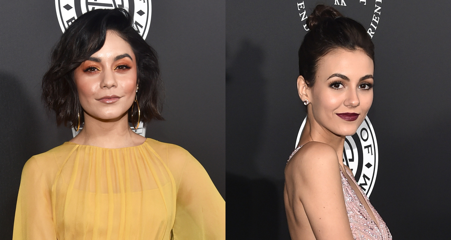 Vanessa Hudgens And Victoria Justice Go Glam For The Art Of Elysium Gala Danielle Panabaker 0877