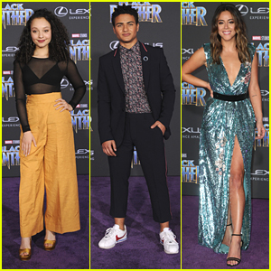 Kayla Maisonet, Nathaniel Potvin, Chloe Bennet & More Step Out for 'Black Panther' Premiere in Hollywood