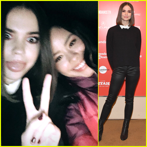 Maia Mitchell Gets Support From 'The Fosters' Co-star Cierra Ramirez at Sundance Film Festival