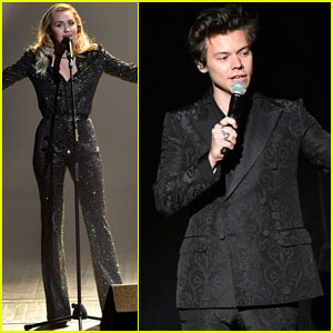 Harry Styles & Miley Cyrus Kick Off Grammys Weekend at MusiCares Person of the Year Event!
