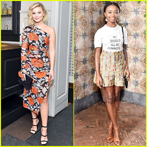Olivia Holt & Skai Jackson Join More 'It Girls' at Pre-Globes Luncheon