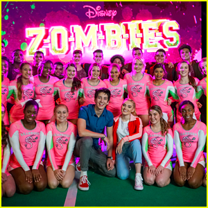 Meg Donnelly Cheers For A Change in Addison-Centric 'Zombies' Trailer –  Watch!, Meg Donnelly, Milo Manheim, Movies, Trailer, Zombies
