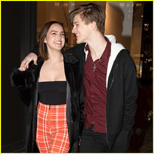 Alex Lange Supports Girlfriend Bailee Madison At Her Book Signing