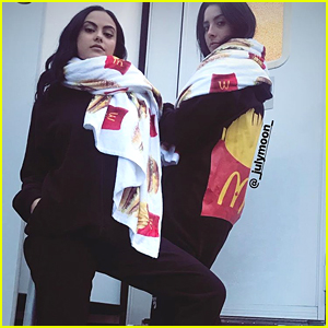 McDonalds Canada Gifted Riverdale's Camila Mendes With A Ton of Swag & McNuggets!