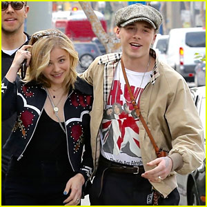 Chloe Moretz Goes Out For a Birthday Brunch with Brooklyn Beckham