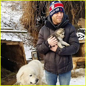 Olympian Gus Kenworthy Rescues Pup From South Korean Dog Meat Farm