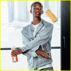 JUST Water - JUST water co-founder Jaden Smith at the Louis Vuitton  exhibition in last night in #NYC. The best accessory? The blue bottle of  course! justwater.com #drinkJUST