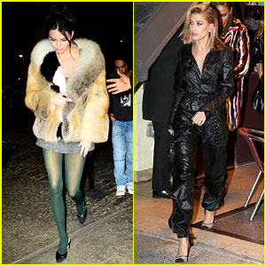 Kendall Jenner & Hailey Baldwin Have Girls' Night Out in NYC
