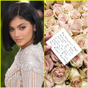 Kylie Jenner Gifted With Tons of Flowers After Welcoming First Child