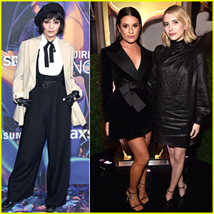 Vanessa Hudgens Kicks Off Super Bowl Weekend with Lea Michele