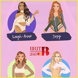 Little Mix Release Touch Maze Game Ahead of Brit Awards | Little Mix | Just Jared