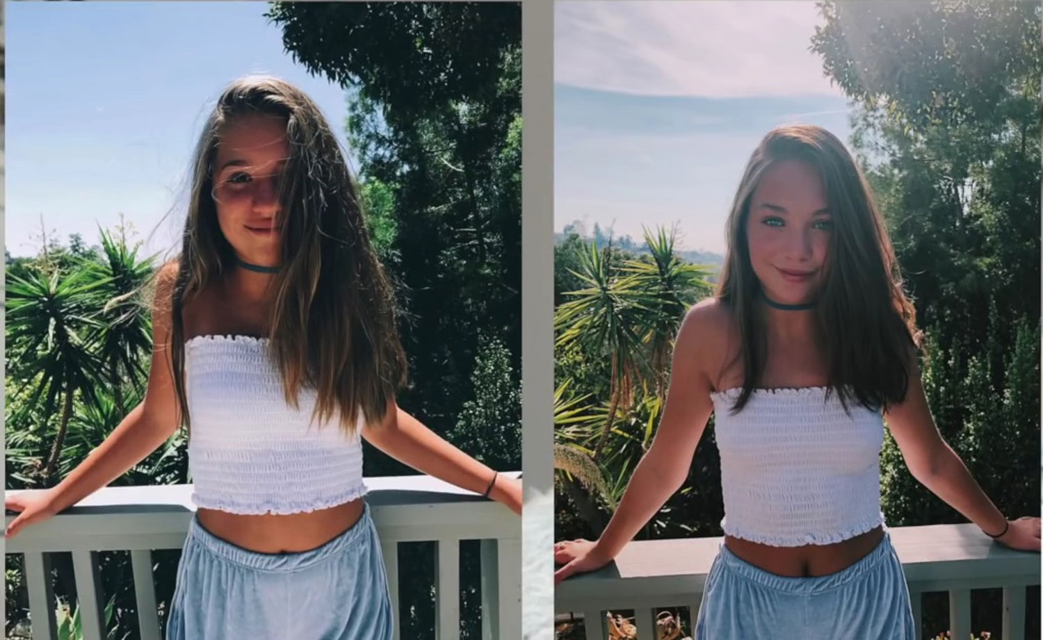 Maddie Ziegler Recreates Sister Mackenzie S Instagram Photos Mackenzie Ziegler Maddie Ziegler Just Jared Jr