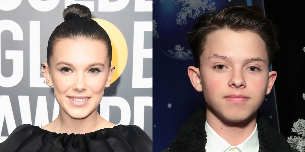 Millie Bobby Brown & Jacob Sartorius Huddle Close In Cute New Photo ...