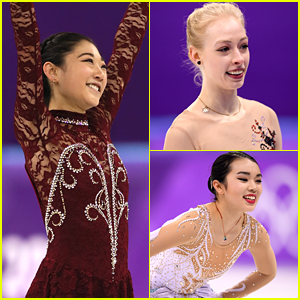 Mirai Nagasu Inspires Teammates Karen Chen & Bradie Tennell On The Ice at Olympics