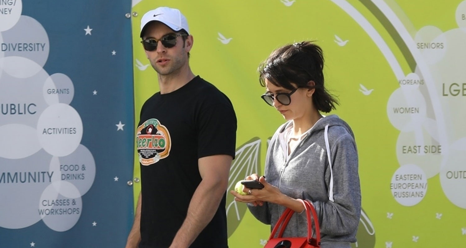 Nina Dobrev Takes Her Pup on a Weekend Walk! | Nina Dobrev | Just Jared Jr.