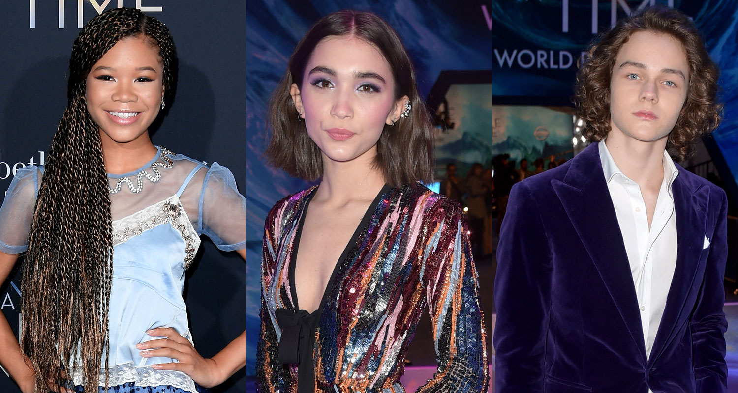 Storm Reid, Rowan Blanchard, & Levi Miller Rock Magical Looks at ‘A