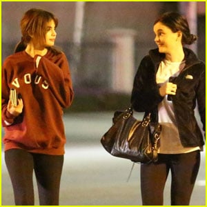 Selena Gomez Joins a Gal Pal For Dinner!