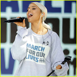 Ariana Grande Returns to the Stage at March for Our Lives - Watch Now!