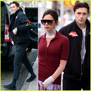 Brooklyn Beckham Flashes a Grin at Early Birthday Breakfast With Mom Victoria