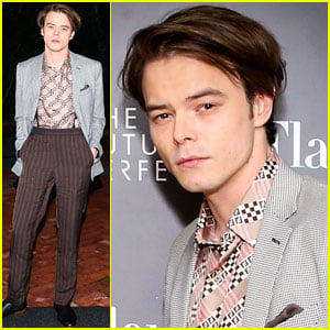 Charlie Heaton Is the Man of the Hour at Fendi Event!