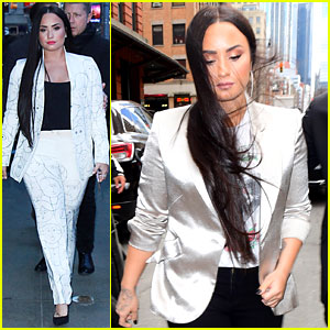 Demi Lovato Appears on 'GMA' Ahead of Her NYC Concert!