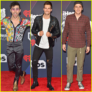 Former Nickelodeon Guys MAX, James Maslow & Kendall Schmidt Hit Up iHeartRadio Music Awards 2018