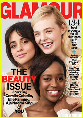 Camila Cabello Joins Elle Fanning & Aja Naomi King on Glamour's Cover!