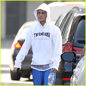 Thrasher hoodie justin outlet bieber