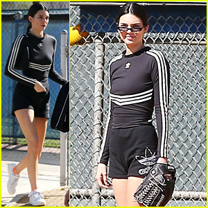 Kendall Jenner Plays Softball with Her Sisters for 'Keeping Up'