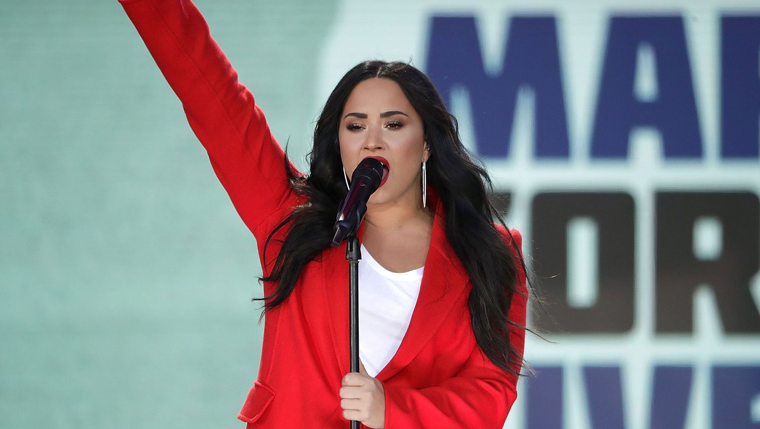 Demi Lovato Performs at March For Our Lives Watch Now! Demi Lovato