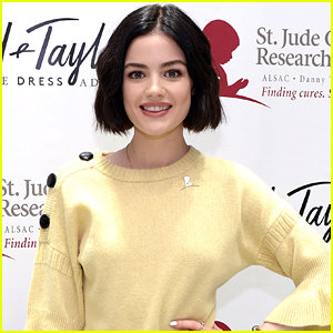 Lucy Hale is Ready To Ring in Spring With Lots of Yellow Fashion